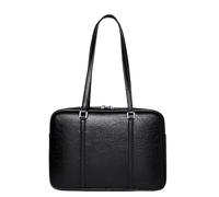 Women's shoulder bag, lightweight briefcase, fashionable crossbody bag, suitable for shopping, friends gathering and carrying (Black,40 * 30 * 9cm/15.7 * 11.8 * 3.5in)