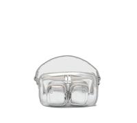 Women's shoulder Bag Nunoo Helena Recycled Cool Argenté 18x10x4 cm