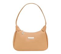 Women's Shoulder Bag Pattern Simple Solid Zip Practical Handbag Shoulder Bags Women Black Large (Khaki, One Size)