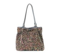 Womens Shoulder Bag Simple Sparkling Handbag Female Large Capacity Shopping Glitter Sequins Underarm For Travel Women Shoulder Large Capacity Glitter Underarm Sparkling