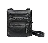 Womens Shoulder Bags Women Bag Fashion Shoulder Bag Washable Leather Shoulder Bag Casual Square Bag