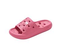 Womens Shower Shoes Lightweight Bathroom Slippers with Drain Holes | Open Toe Shower Slides Indoor Home Bathroom Sandals Comfort Soft Sole Slippers Quick Drying Pool Slides