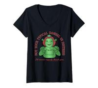 Womens Shrek Fiona Not Your Typical Damsel In Distress V-Neck T-Shirt