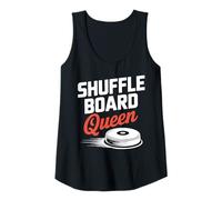 Womens Shuffleboard Queen Cute Women's Tank Top