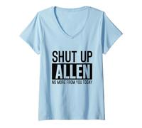 Women's Shut Up Allen V-Neck T-Shirt