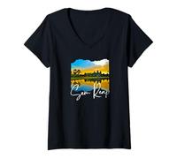 Women's SIEM Reap Angkor Wat V-Neck T-Shirt