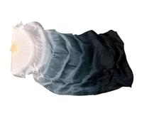 Women's Silk Bamboo Fan Veil Large Size Belly Dance Prop For Competition And Performance Show