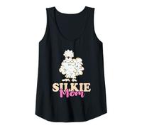 Womens Silkie Mom Silky Chicken Smooth Cuddly Bird Silkie Chicken Tank Top
