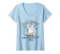 Womens Silly Goose Anesthesiologist Club V-Neck T-Shirt
