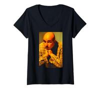 Women's Simon Sice Rowbottom Boo Radleys Wake Up By Andy Willsher V-Neck T-Shirt