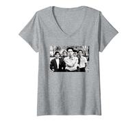 Womens Simple Minds Band Park Photo By Virginia Turbett V-Neck T-Shirt
