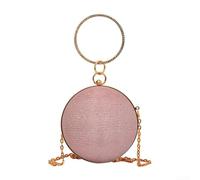 Womens Simple Yet Elegant Handbag Casual Mini Messenger for All Occasions (Pink)