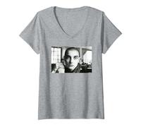 Women's Sinéad O'Connor Irish Singer Songwriter By AJ Barratt V-Neck T-Shirt