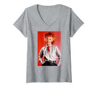 Women's Singer & Actress Lulu Musical Theatre Pop 1987 V-Neck T-Shirt