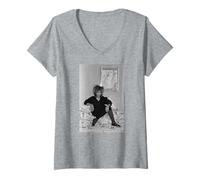Womens Singer Tina Turner Queen of Rock 'N' Roll V-Neck T-Shirt