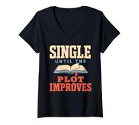 Women's Single By Choice Solomaxxing Self Love Gift V-Neck T-Shirt