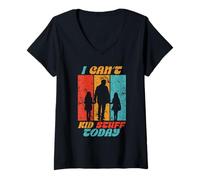 Women's Single Dad V-Neck T-Shirt