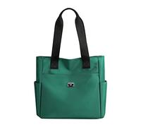 Women'S Single Shoulder Bag Shoulder Bag Messenger Bag Travel Sports Running Hiking 2023 Tote Bag High End Sense Bag Large Capacity Female Bag Waxed Canvas Messenger Bag for Women (Green, One Size)