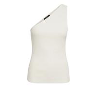 Women's single-shoulder tank top Soaked in Luxury Simone White XL