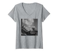 Womens Sir Bob Geldof Boomtown Rats By Simon Fowler V-Neck T-Shirt