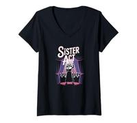 Womens Sister Act Musical Comedy Nuns Choir Theatre Broadway V-Neck T-Shirt
