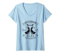 Womens Sisterhood Strength Loyalty and Resilience V-Neck T-Shirt