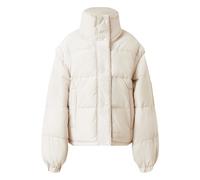 Women's Sixth June Removable Sleeves Puffer Beige M
