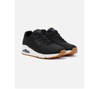 Women's Skechers - 73690-BLACK WOMENS UNO BLACK/WHITE - Size: 3