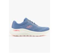 Women's Skechers ARCH FIT 2.0 - BIG LEAGUE Womens Trainers Blue/Pink