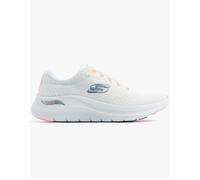 Women's Skechers ARCH FIT 2.0 - BIG LEAGUE Womens Trainers White/Pink/Blue