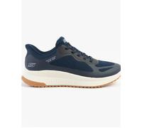 Women's Skechers BOBS SQUAD 4 - STAPLE LOOK Womens Trainers Navy/Grey/Pink - Size: 6.5
