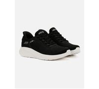 Women's Skechers BOBS Squad Chaos Women's Black/White Trainers - Size: 7
