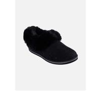 Women's Skechers Womens Cozy Campfire Suede Memory Foam Clog Style Slipper - Black - Size: 7