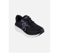 Skechers D'Lux Walker 20 - Mesh//Lavender Trim - Black, Black, Size 4, Women Black