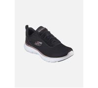Skechers Flex Appeal 5.0 Women's, Black Mesh Rose Gold Trim, 8 UK
