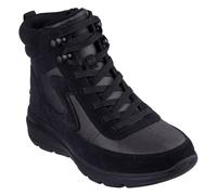 Skechers Glacial Ultra Wanderlust Womens Black Side Zip Ankle Boots