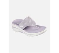 Skechers Go Walk Arch Fit Sandal Spellbound LILA Lilac Womens Toe Post Sandals in a Plain in Size 5