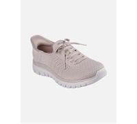 Skechers Women's Graceful First Blush Sneaker, Taupe, 4 UK