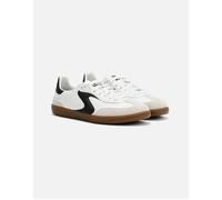 Women's Skechers Hotshot Kickoff Leather Women's White/Black Trainers