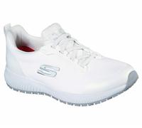 Skechers Squad SR White Ladies Occupational Fotwear Textile OB