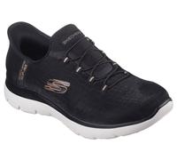 Skechers Summits Classy Night Womens Black Slip-Ins Casual Sports Trainer