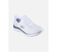 Skechers Women's Summits Diamond Dream Sneaker, White, 7 UK