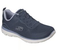Skechers Summits Lace NVBL Navy Blue Womens trainers 150291 in a Plain Man-made in Size 5