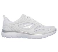 SKECHERS Womens Summits Suited White/Silver 6