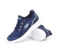 Womens Skechers Trainers Dynamight 2.0-Daytime Stride Blue Size Uk 6 Vegan