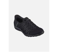 Skechers Women's Slip In Breathe Easy Womens Shoes - Bbk Black Textile - Size: 6
