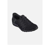 (3 (Adults')) Breathe-Easy Roll-With-Me | Black | Wide Fit Ladies Sports Casual Trainers