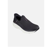 Skechers Women's D'LUX Walker 2.0 Happy Step, Black Mesh/Pink Trim, 4 UK