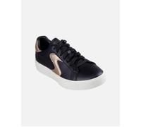 Women's Skechers Women's Eden LX - Beaming Glory Trainer in Black/Rose Gold - Size: 7