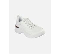 Women's Skechers Womens Hazel Step N Flow 177575-WHT White Lace Up Shoe